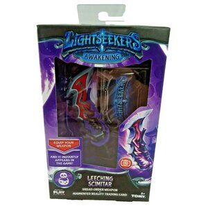 TOMY Lightseekers Awakening Weapon Pack and AR Trading Card Leeching Scimitar